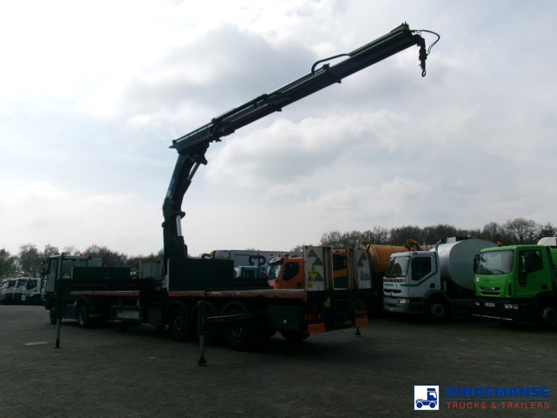 Massey Platform trailer + HMF 4720 K3 crane - 드롭사이드/ 플랫베드 트럭, 크레인 트럭 : 사진 3 Massey Platform trailer + HMF 4720 K3 crane - 드롭사이드/ 플랫베드 트럭, 크레인 트럭 : 사진 3