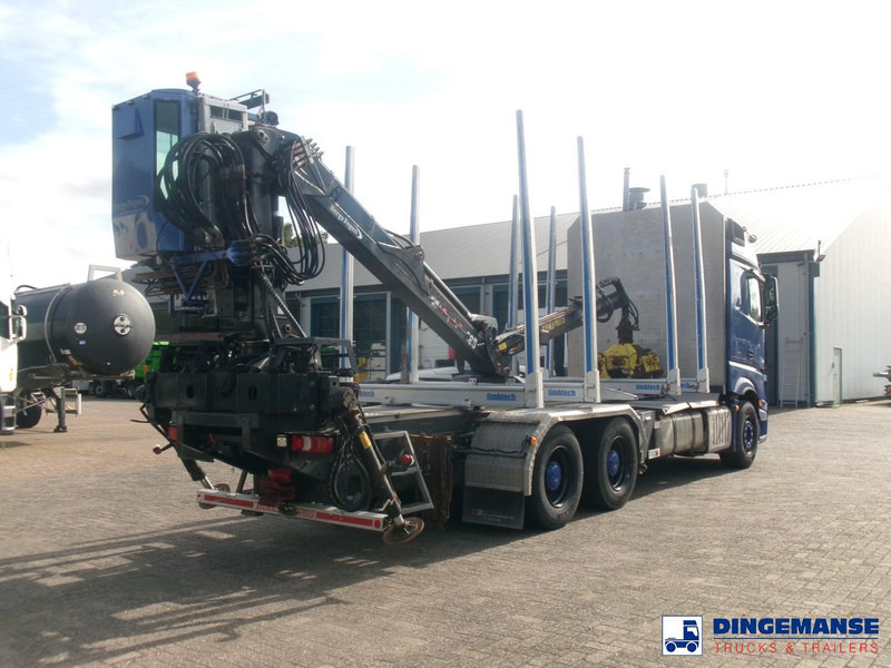 Mercedes-Benz Actros 2663 6x4 Euro 6 loglift F96 crane timber truck - 목재 트럭, 크레인 트럭 : 사진 4 Mercedes-Benz Actros 2663 6x4 Euro 6 loglift F96 crane timber truck - 목재 트럭, 크레인 트럭 : 사진 4