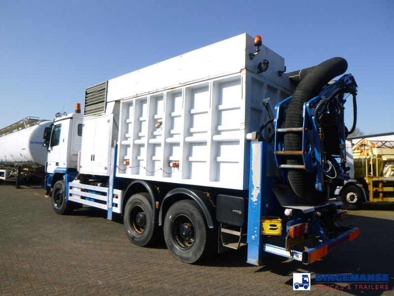 Mercedes-Benz Actros 3344 6x4 Saugbagger / vacuum excavator - 진공 흡입 트럭 : 사진 4 Mercedes-Benz Actros 3344 6x4 Saugbagger / vacuum excavator - 진공 흡입 트럭 : 사진 4