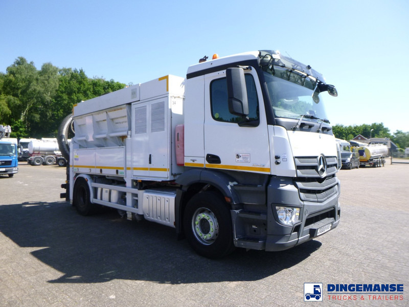 Mercedes-Benz Antos 1842 4x2 RHD Saugbagger / vacuum excavator - 진공 흡입 트럭 : 사진 2 Mercedes-Benz Antos 1842 4x2 RHD Saugbagger / vacuum excavator - 진공 흡입 트럭 : 사진 2