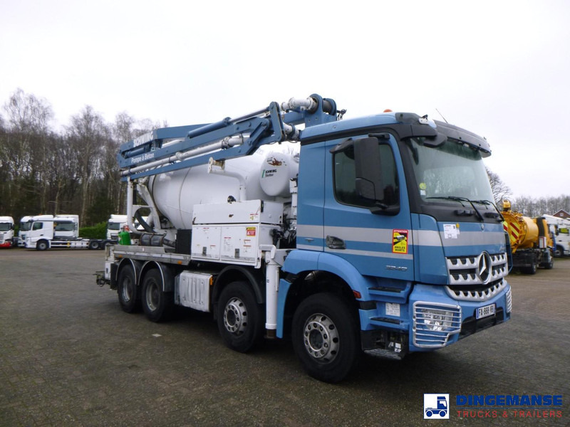 Mercedes-Benz Arocs 3240 8x4 Schwing-Stetter pump / mixer - 콘크리트 펌프 트럭 : 사진 2 Mercedes-Benz Arocs 3240 8x4 Schwing-Stetter pump / mixer - 콘크리트 펌프 트럭 : 사진 2