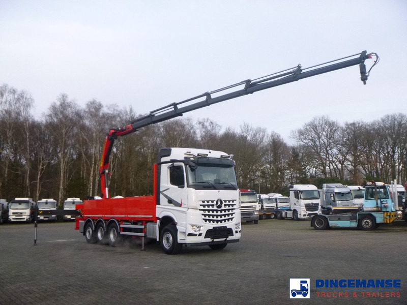 Mercedes-Benz Arocs 3748 8x4 Euro 6 + Palfinger PK22002 EH - 크레인 트럭 : 사진 2 Mercedes-Benz Arocs 3748 8x4 Euro 6 + Palfinger PK22002 EH - 크레인 트럭 : 사진 2