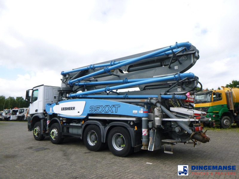 Mercedes-Benz Arocs 8x4 Liebherr 35 XXT concrete pump 35 m - 콘크리트 펌프 트럭 : 사진 4 Mercedes-Benz Arocs 8x4 Liebherr 35 XXT concrete pump 35 m - 콘크리트 펌프 트럭 : 사진 4