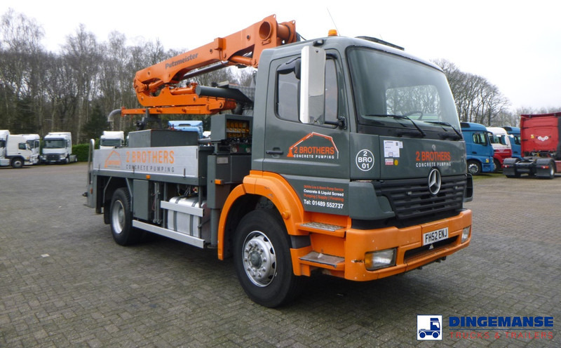 Mercedes-Benz Atego 1823 4x2 Putzmeister concrete pump 16 m - 고정식 콘크리트 펌프 : 사진 2 Mercedes-Benz Atego 1823 4x2 Putzmeister concrete pump 16 m - 고정식 콘크리트 펌프 : 사진 2