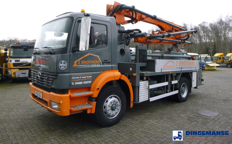 Mercedes-Benz Atego 1823 4x2 Putzmeister concrete pump 16 m - 고정식 콘크리트 펌프 : 사진 1 Mercedes-Benz Atego 1823 4x2 Putzmeister concrete pump 16 m - 고정식 콘크리트 펌프 : 사진 1