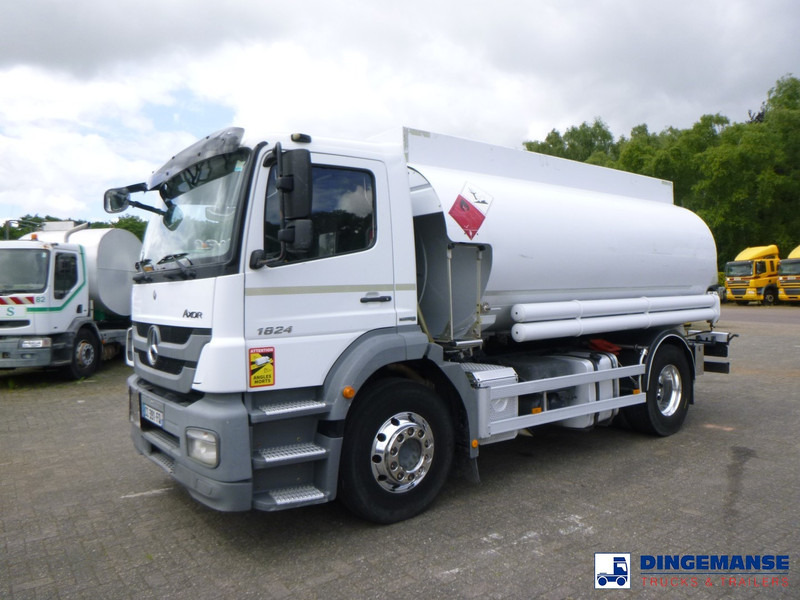 Mercedes-Benz Axor 1824 4x2 fuel tank 14.3 m3 / 4 comp - 유조트럭 : 사진 1 Mercedes-Benz Axor 1824 4x2 fuel tank 14.3 m3 / 4 comp - 유조트럭 : 사진 1