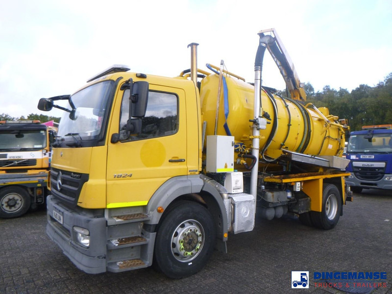 Mercedes-Benz Axor 1824 4x2 vacuum tank 8.1 m3 - 진공 흡입 트럭 : 사진 1 Mercedes-Benz Axor 1824 4x2 vacuum tank 8.1 m3 - 진공 흡입 트럭 : 사진 1