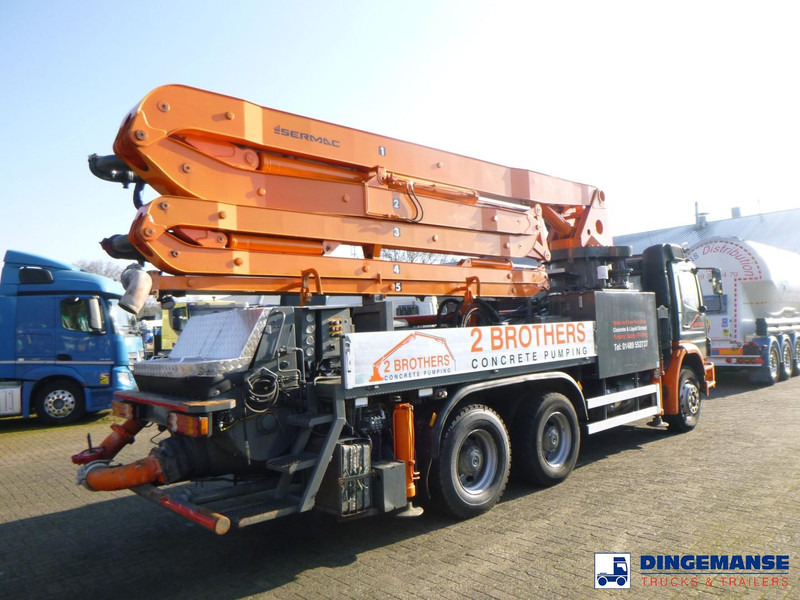 Mercedes-Benz Axor 2633 6x4 RHD Sermac SCL 130 concrete pump 32 m - 콘크리트 펌프 트럭 : 사진 4 Mercedes-Benz Axor 2633 6x4 RHD Sermac SCL 130 concrete pump 32 m - 콘크리트 펌프 트럭 : 사진 4