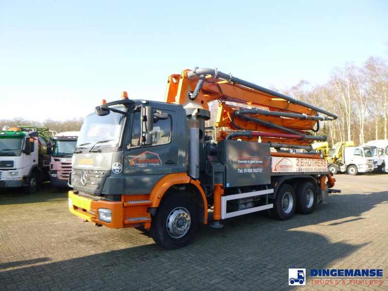 Mercedes-Benz Axor 2633 6x4 RHD Sermac SCL 130 concrete pump 32 m - 콘크리트 펌프 트럭 : 사진 1 Mercedes-Benz Axor 2633 6x4 RHD Sermac SCL 130 concrete pump 32 m - 콘크리트 펌프 트럭 : 사진 1