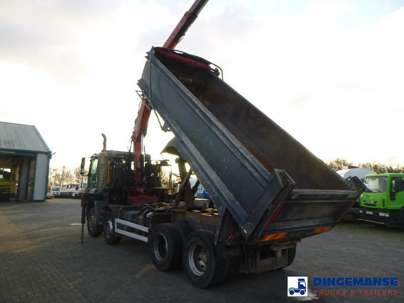 Mercedes-Benz Axor 3236 8x4 RHD tipper + Hiab 1283 DK-2 Duo - 크레인 트럭 : 사진 3 Mercedes-Benz Axor 3236 8x4 RHD tipper + Hiab 1283 DK-2 Duo - 크레인 트럭 : 사진 3