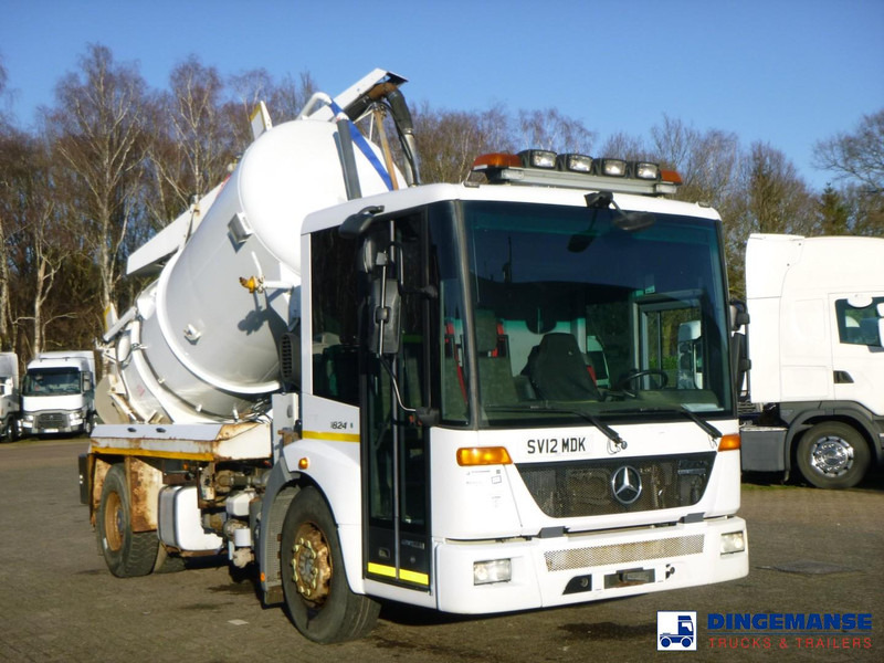 Mercedes-Benz Econic 1824 4x2 Whale vacuum tank 8.1 m3 - 진공 흡입 트럭 : 사진 2 Mercedes-Benz Econic 1824 4x2 Whale vacuum tank 8.1 m3 - 진공 흡입 트럭 : 사진 2
