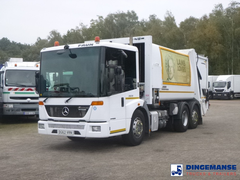 Mercedes-Benz Econic 2629 6x2 RHD Faun Variopress refuse truck - 쓰레기차 : 사진 1 Mercedes-Benz Econic 2629 6x2 RHD Faun Variopress refuse truck - 쓰레기차 : 사진 1