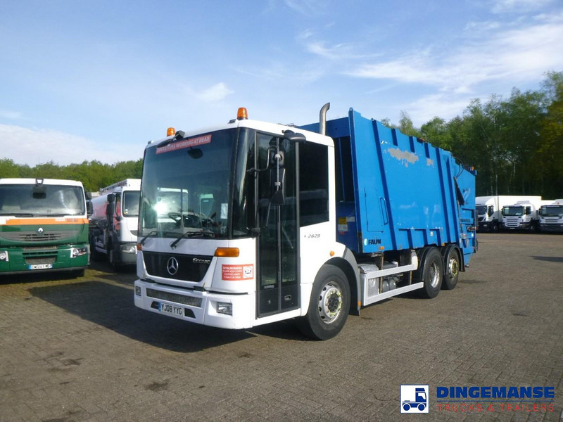 Mercedes-Benz Econic 2629 6x2 RHD Faun refuse truck - 쓰레기차 : 사진 1 Mercedes-Benz Econic 2629 6x2 RHD Faun refuse truck - 쓰레기차 : 사진 1