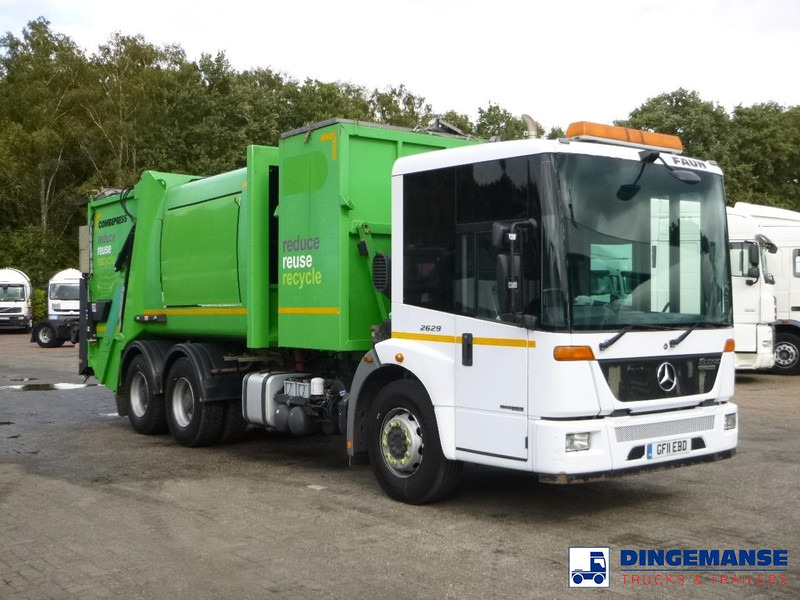 Mercedes-Benz Econic 2629LL 6x4 RHD Faun refuse truck - 쓰레기차 : 사진 2 Mercedes-Benz Econic 2629LL 6x4 RHD Faun refuse truck - 쓰레기차 : 사진 2