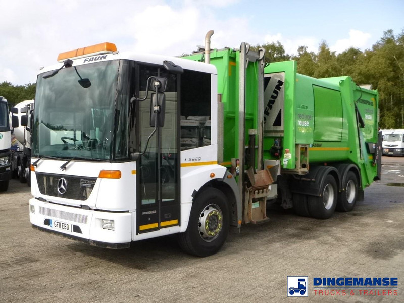 Mercedes-Benz Econic 2629LL 6x4 RHD Faun refuse truck - 쓰레기차 : 사진 1 Mercedes-Benz Econic 2629LL 6x4 RHD Faun refuse truck - 쓰레기차 : 사진 1