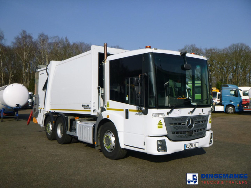 Mercedes-Benz Econic 2630 6x2 RHD Faun refuse truck - 쓰레기차 : 사진 2 Mercedes-Benz Econic 2630 6x2 RHD Faun refuse truck - 쓰레기차 : 사진 2