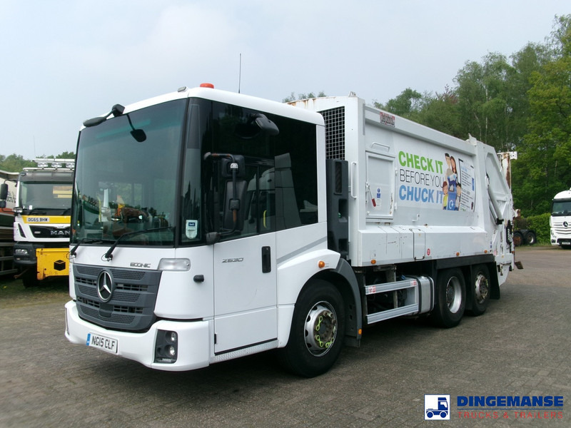 Mercedes-Benz Econic 2630 6x2 RHD Heil refuse truck - 쓰레기차 : 사진 1 Mercedes-Benz Econic 2630 6x2 RHD Heil refuse truck - 쓰레기차 : 사진 1