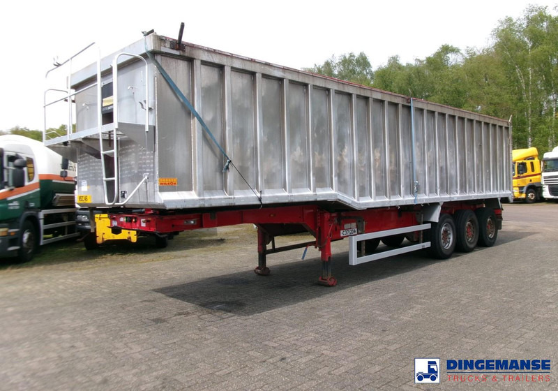 Montracon Tipper trailer alu 55 m3 + tarpaulin - 덤프 세미 트레일러 : 사진 1 Montracon Tipper trailer alu 55 m3 + tarpaulin - 덤프 세미 트레일러 : 사진 1