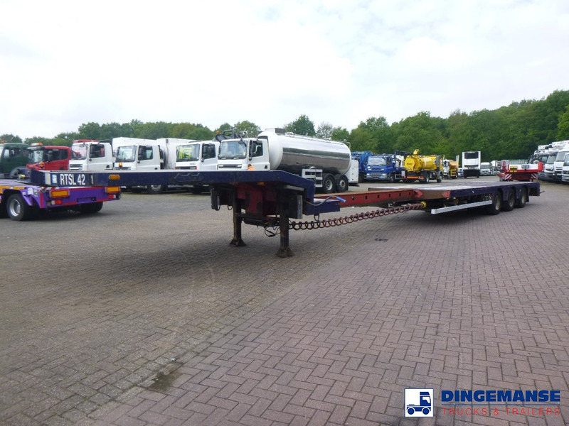 Nooteboom 3-axle semi-lowbed trailer OSDS-48-03V / ext. 15 m - 저하대 세미 트레일러 : 사진 1 Nooteboom 3-axle semi-lowbed trailer OSDS-48-03V / ext. 15 m - 저하대 세미 트레일러 : 사진 1