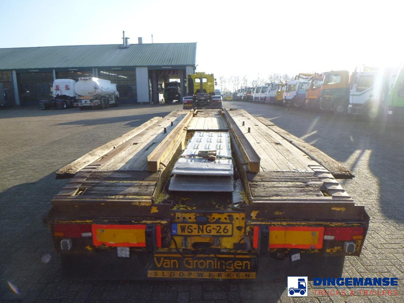 Nooteboom 4-axle lowbed drawbar trailer ASD-40-22 - 드롭사이드/ 플랫베드 트레일러 : 사진 5 Nooteboom 4-axle lowbed drawbar trailer ASD-40-22 - 드롭사이드/ 플랫베드 트레일러 : 사진 5