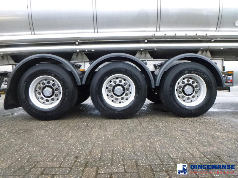 Parcisa Chemical tank inox L4BH 30 m3 / 1 comp / ADR 30/03/24 - 유조 세미 트레일러 : 사진 5 Parcisa Chemical tank inox L4BH 30 m3 / 1 comp / ADR 30/03/24 - 유조 세미 트레일러 : 사진 5