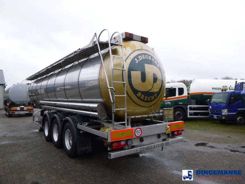 Parcisa Chemical tank inox L4BH 30 m3 / 1 comp / ADR 30/03/24 - 유조 세미 트레일러 : 사진 2 Parcisa Chemical tank inox L4BH 30 m3 / 1 comp / ADR 30/03/24 - 유조 세미 트레일러 : 사진 2