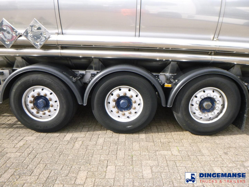 Parcisa Chemical tank inox L4BH 37.5 / 1 comp - 유조 세미 트레일러 : 사진 5 Parcisa Chemical tank inox L4BH 37.5 / 1 comp - 유조 세미 트레일러 : 사진 5