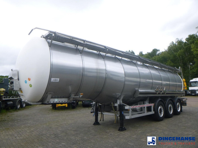 Parcisa Chemical tank inox L4BH 37.5 m3 / 1 comp - 유조 세미 트레일러 : 사진 1 Parcisa Chemical tank inox L4BH 37.5 m3 / 1 comp - 유조 세미 트레일러 : 사진 1