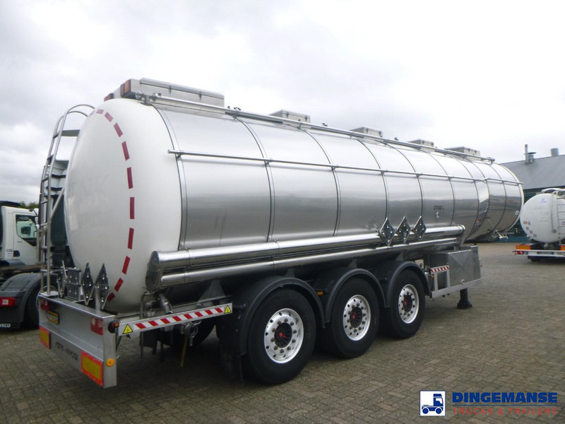 Parcisa Chemical tank inox L4BH 37.5 m3 / 1 comp - 유조 세미 트레일러 : 사진 4 Parcisa Chemical tank inox L4BH 37.5 m3 / 1 comp - 유조 세미 트레일러 : 사진 4
