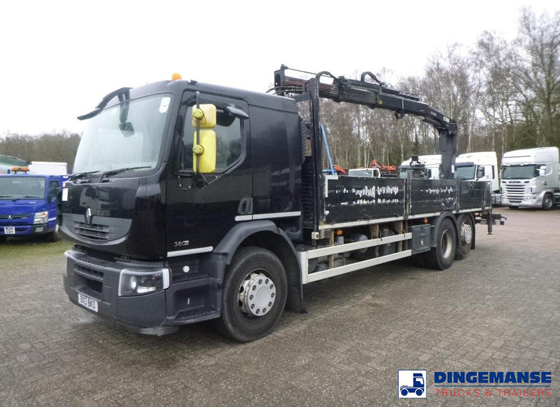 Renault Premium 380 DXI 6x2 RHD + Hiab 122 B2 Duo - 크레인 트럭 : 사진 1 Renault Premium 380 DXI 6x2 RHD + Hiab 122 B2 Duo - 크레인 트럭 : 사진 1