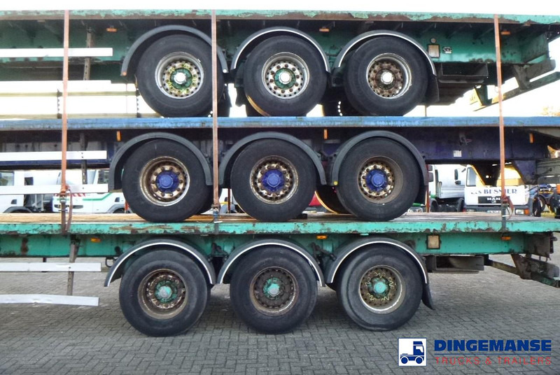 SDC Stack - 3 x platform trailer 13.6 m / 39 t - 드롭사이드/ 플랫베드 세미 트레일러 : 사진 5 SDC Stack - 3 x platform trailer 13.6 m / 39 t - 드롭사이드/ 플랫베드 세미 트레일러 : 사진 5