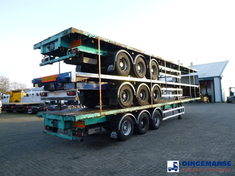 SDC Stack - 3 x platform trailer 13.6 m / 39 t - 드롭사이드/ 플랫베드 세미 트레일러 : 사진 3 SDC Stack - 3 x platform trailer 13.6 m / 39 t - 드롭사이드/ 플랫베드 세미 트레일러 : 사진 3