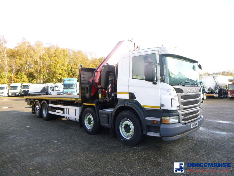 Scania P 400 8X2 RHD + Fassi F600 - 크레인 트럭 : 사진 2 Scania P 400 8X2 RHD + Fassi F600 - 크레인 트럭 : 사진 2