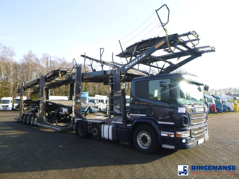 Scania P 410 6x2 RHD Rolfo car transporter - 자동 운반 장치 트럭 : 사진 2 Scania P 410 6x2 RHD Rolfo car transporter - 자동 운반 장치 트럭 : 사진 2