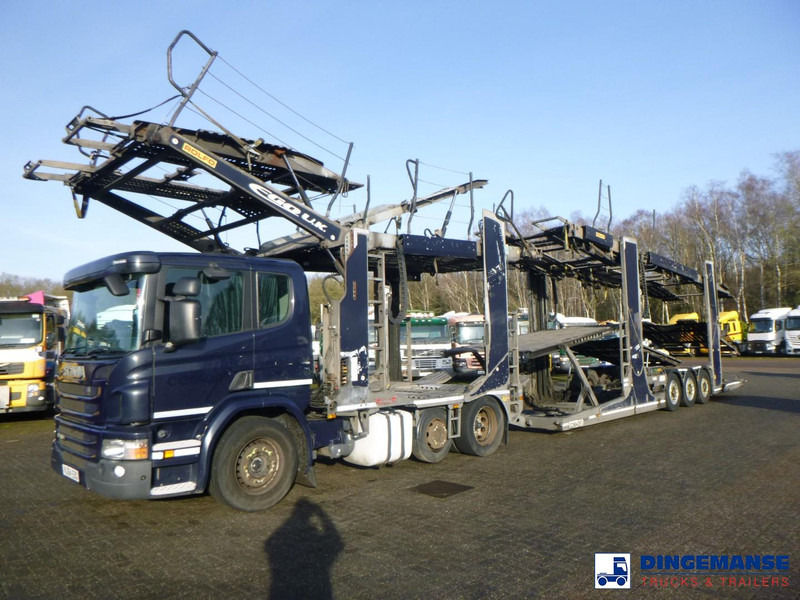 Scania P 410 6x2 RHD Rolfo car transporter - 자동 운반 장치 트럭 : 사진 1 Scania P 410 6x2 RHD Rolfo car transporter - 자동 운반 장치 트럭 : 사진 1