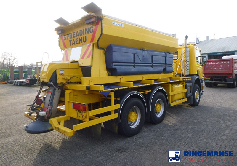 Scania P114-340 CB 6X6 RHD gritter / snow plough - 제설차량 : 사진 4 Scania P114-340 CB 6X6 RHD gritter / snow plough - 제설차량 : 사진 4