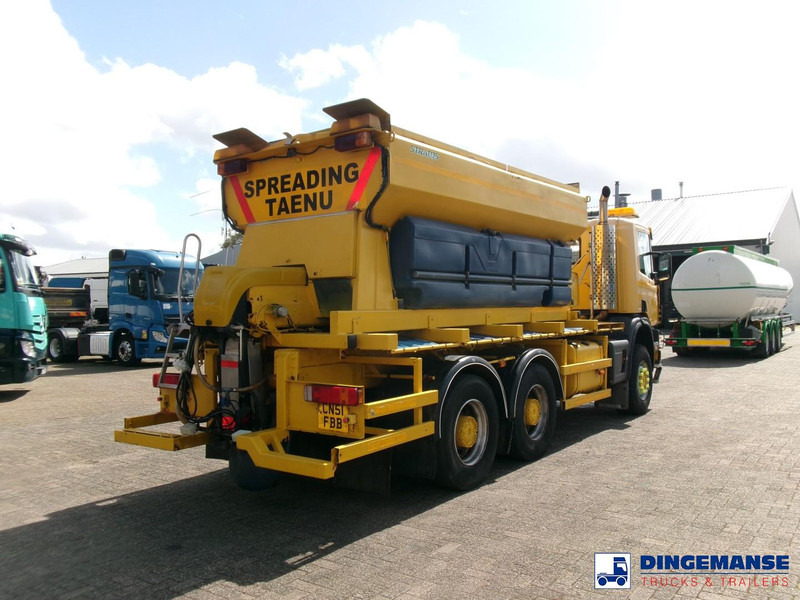 Scania P114-340 CB 6X6 RHD gritter / snow plough - 제설차량 : 사진 3 Scania P114-340 CB 6X6 RHD gritter / snow plough - 제설차량 : 사진 3