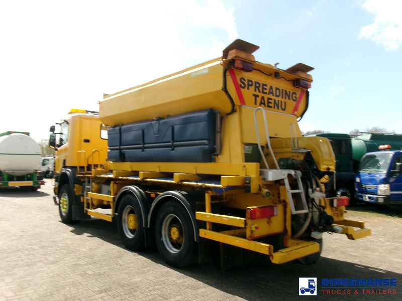 Scania P114-340 CB 6X6 RHD gritter / snow plough - 제설차량 : 사진 4 Scania P114-340 CB 6X6 RHD gritter / snow plough - 제설차량 : 사진 4