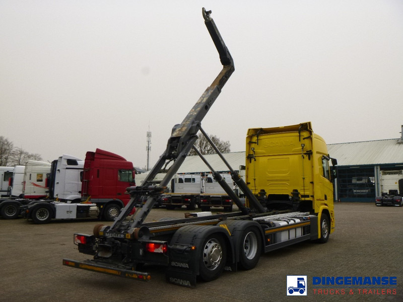 Scania R450 6x2 Euro 6C + Retarder + Meiller container hook 18.000 kg - 후크 리프트 트럭 : 사진 3 Scania R450 6x2 Euro 6C + Retarder + Meiller container hook 18.000 kg - 후크 리프트 트럭 : 사진 3