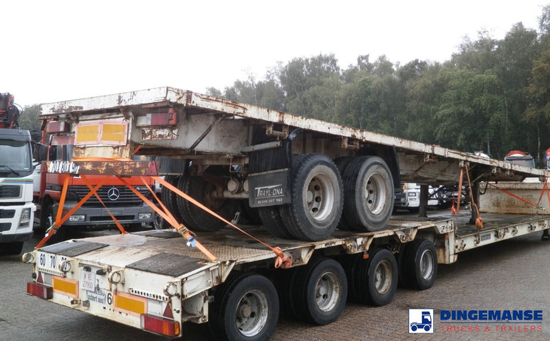 Traylona 2-axle platform trailer 39000KG / Extendable 19M - 저하대 세미 트레일러 : 사진 3 Traylona 2-axle platform trailer 39000KG / Extendable 19M - 저하대 세미 트레일러 : 사진 3