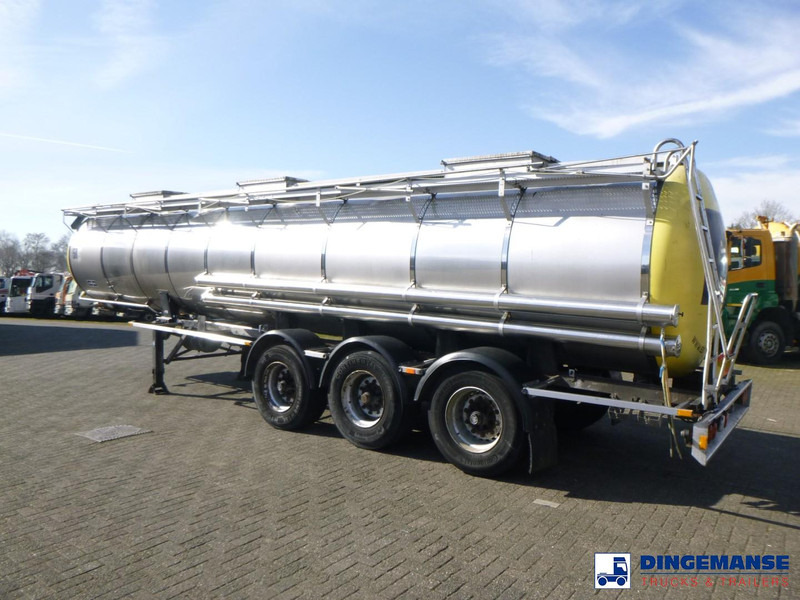 Van Hool Chemical tank inox 24 m3 / 1 comp - 유조 세미 트레일러 : 사진 3 Van Hool Chemical tank inox 24 m3 / 1 comp - 유조 세미 트레일러 : 사진 3