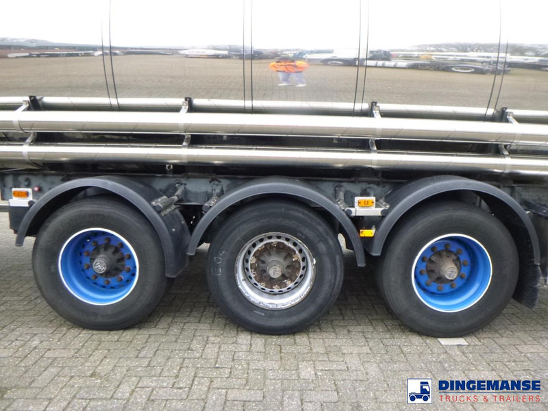 Van Hool Chemical tank inox 30 m3 / 1 comp - 유조 세미 트레일러 : 사진 5 Van Hool Chemical tank inox 30 m3 / 1 comp - 유조 세미 트레일러 : 사진 5