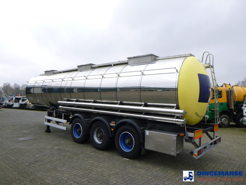 Van Hool Chemical tank inox 30 m3 / 1 comp - 유조 세미 트레일러 : 사진 3 Van Hool Chemical tank inox 30 m3 / 1 comp - 유조 세미 트레일러 : 사진 3