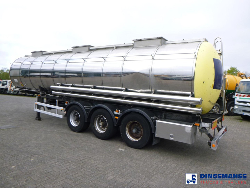 Van Hool Chemical tank inox 30 m3 / 1 comp - 유조 세미 트레일러 : 사진 3 Van Hool Chemical tank inox 30 m3 / 1 comp - 유조 세미 트레일러 : 사진 3