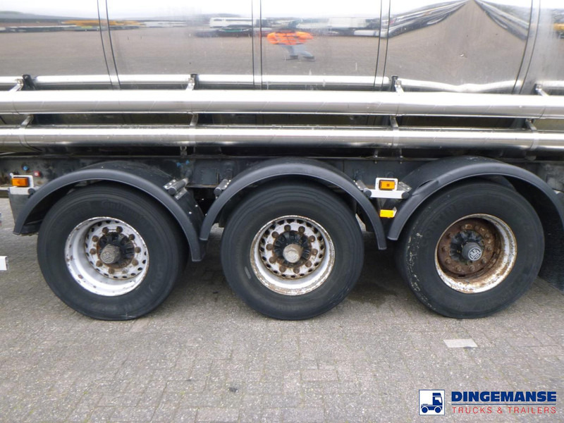 Van Hool Chemical tank inox 30 m3 / 1 comp - 유조 세미 트레일러 : 사진 5 Van Hool Chemical tank inox 30 m3 / 1 comp - 유조 세미 트레일러 : 사진 5