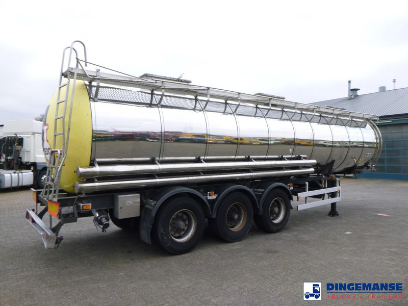Van Hool Chemical tank inox 30 m3 / 1 comp - 유조 세미 트레일러 : 사진 4 Van Hool Chemical tank inox 30 m3 / 1 comp - 유조 세미 트레일러 : 사진 4
