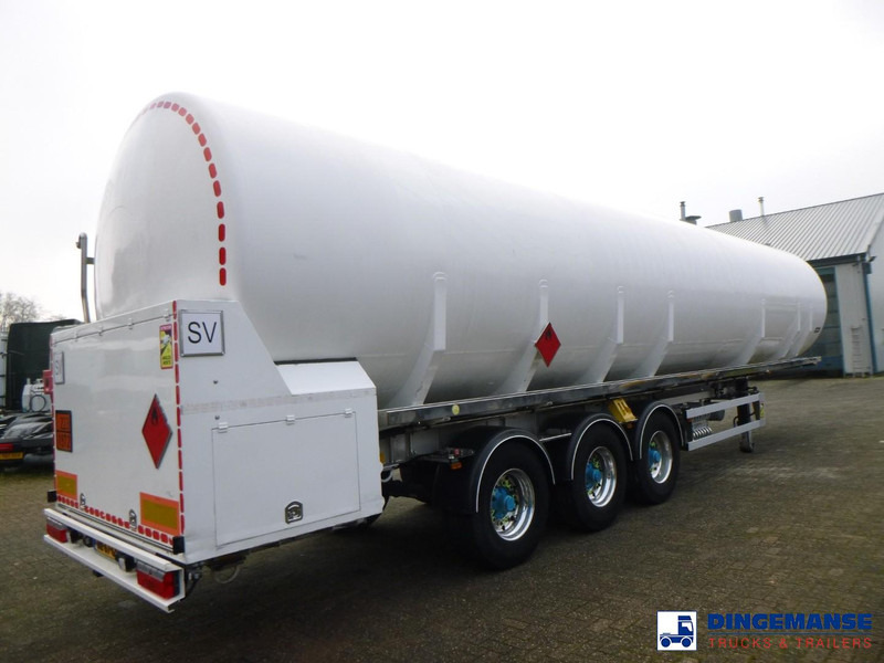 Van Hool Cryogenic tank inox 58.6 m3 / 1 comp / R10,4BN (methane/argon/nitrogen) - 유조 세미 트레일러 : 사진 4 Van Hool Cryogenic tank inox 58.6 m3 / 1 comp / R10,4BN (methane/argon/nitrogen) - 유조 세미 트레일러 : 사진 4