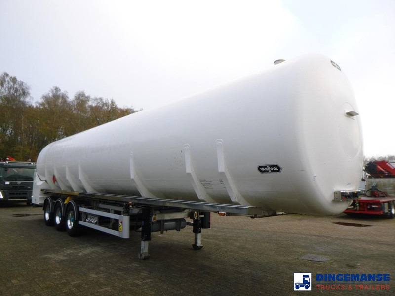 Van Hool Cryogenic tank inox 58.6 m3 / 1 comp / R10,4BN (methane/argon/nitrogen) - 유조 세미 트레일러 : 사진 2 Van Hool Cryogenic tank inox 58.6 m3 / 1 comp / R10,4BN (methane/argon/nitrogen) - 유조 세미 트레일러 : 사진 2
