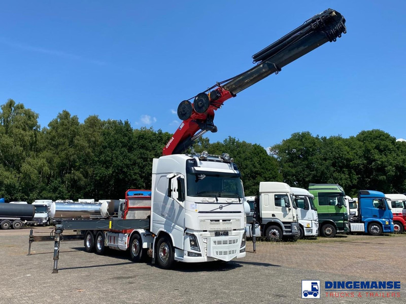 Volvo FH 550 8x4 Euro 6 + Copma 820.8 J6 - 크레인 트럭 : 사진 5 Volvo FH 550 8x4 Euro 6 + Copma 820.8 J6 - 크레인 트럭 : 사진 5