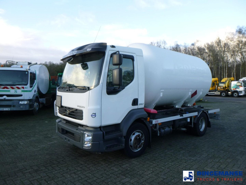 Volvo FL 260 4x2 gas tank 13.9 m3 - 유조트럭 : 사진 1 Volvo FL 260 4x2 gas tank 13.9 m3 - 유조트럭 : 사진 1